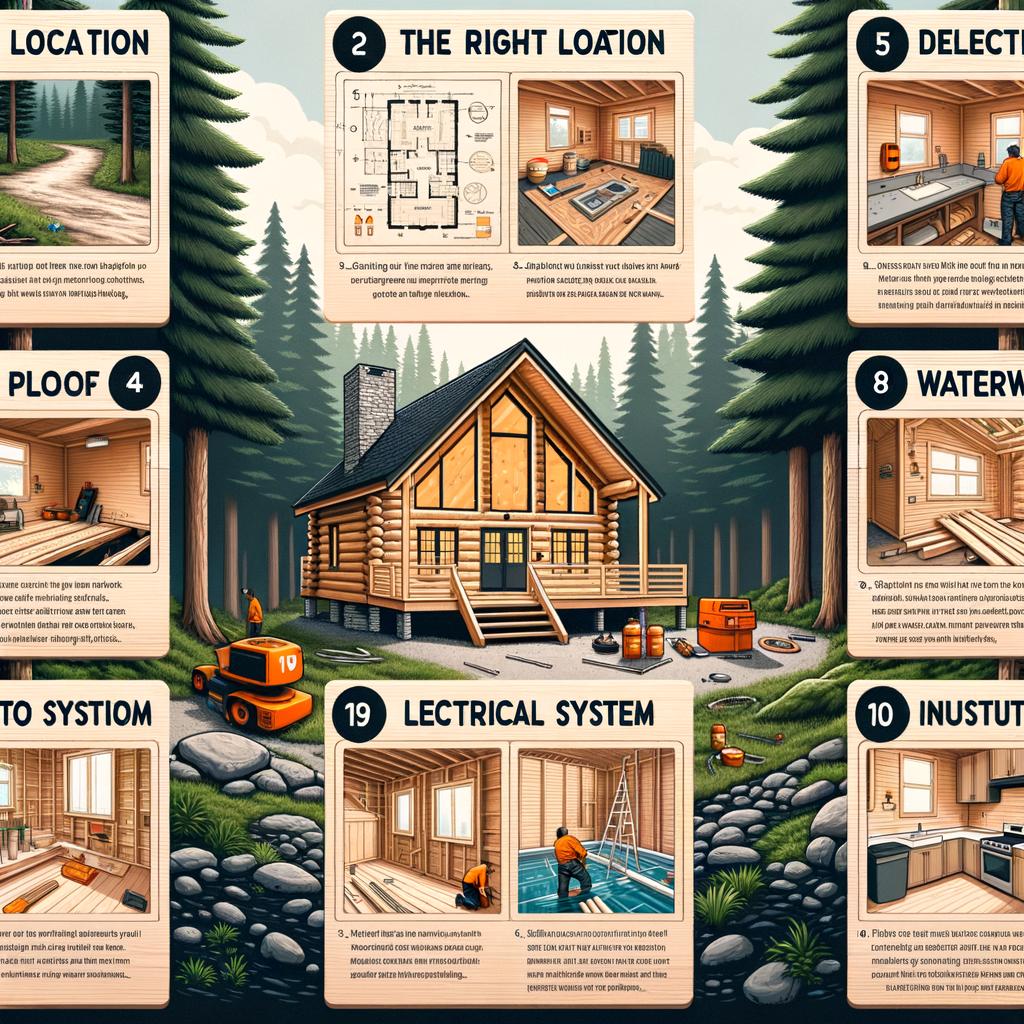 Guide to 10 Essential Tips for DIY Cabin Construction You Should Know