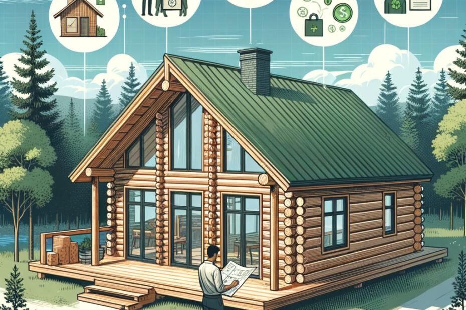 Guide on HOW TO BUILD YOUR OWN CABIN ON A BUDGET with cost-effective tips