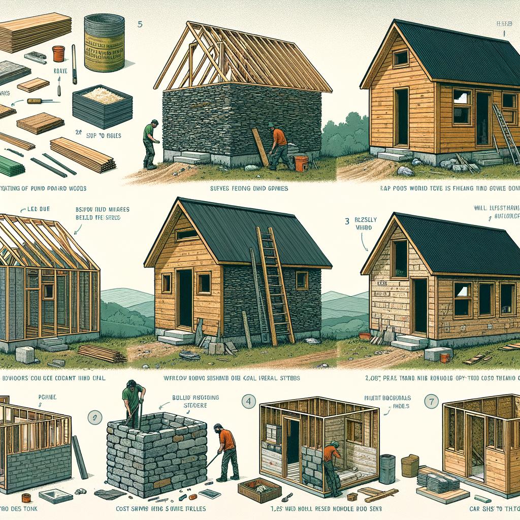 Discover how to build your own cabin on a budget using cost-effective techniques and tips