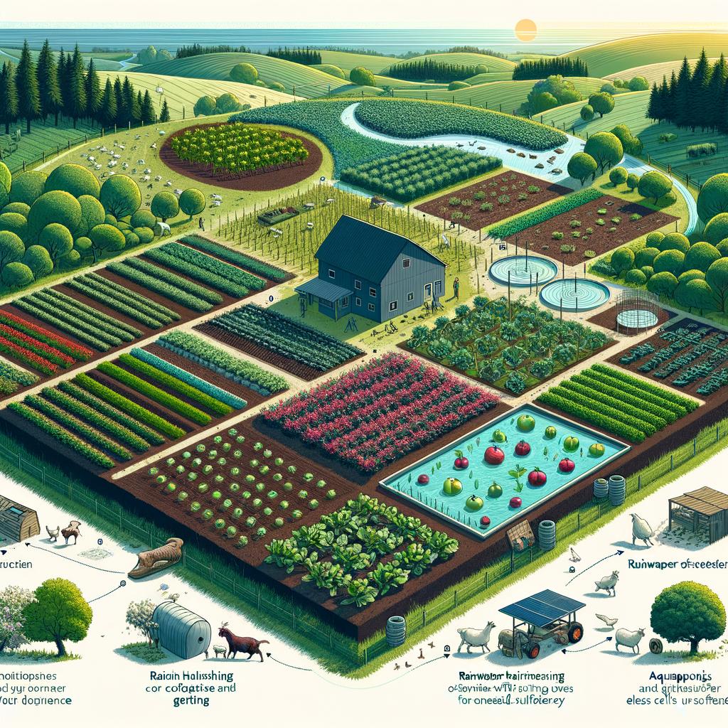 Strategies for MAXIMIZING YOUR RURAL LAND FOR SUSTAINABLE FOOD PRODUCTION, including crop rotation and organic methods